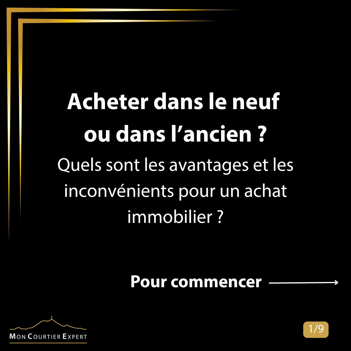 Neuf ou Ancien ? 📊